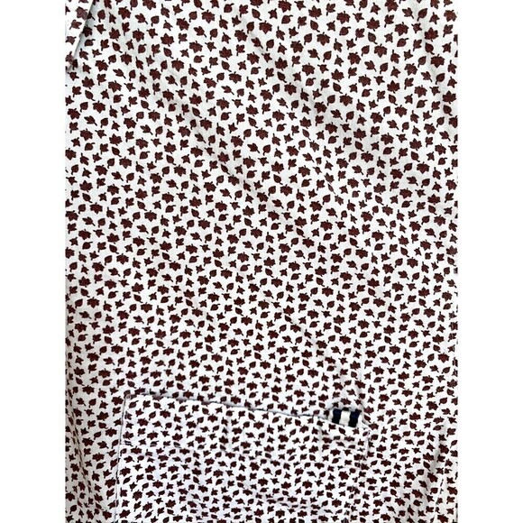 Zara Man Men's M Slim Fit Button Down Long Sleeve Shirt Fall Leaves Cotton - Picture 5 of 8